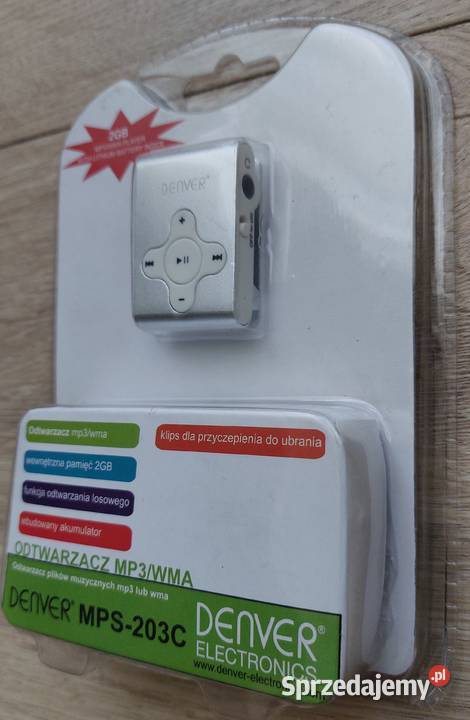 Odtwarzacz mp3wma Denver MPS203C nowy w Siemianowice Śląskie