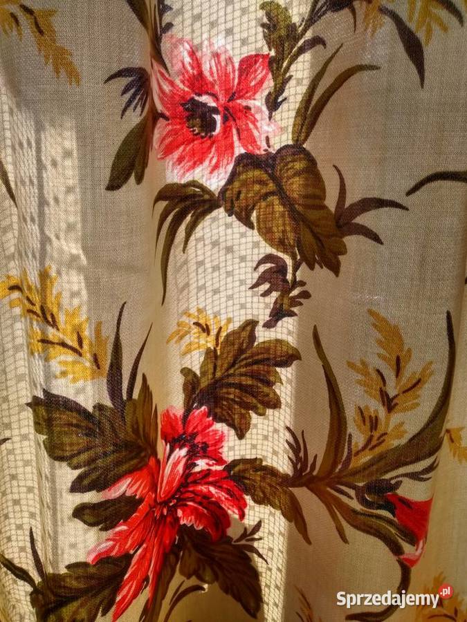 Zasłony PRL Częstochowa sprzedam