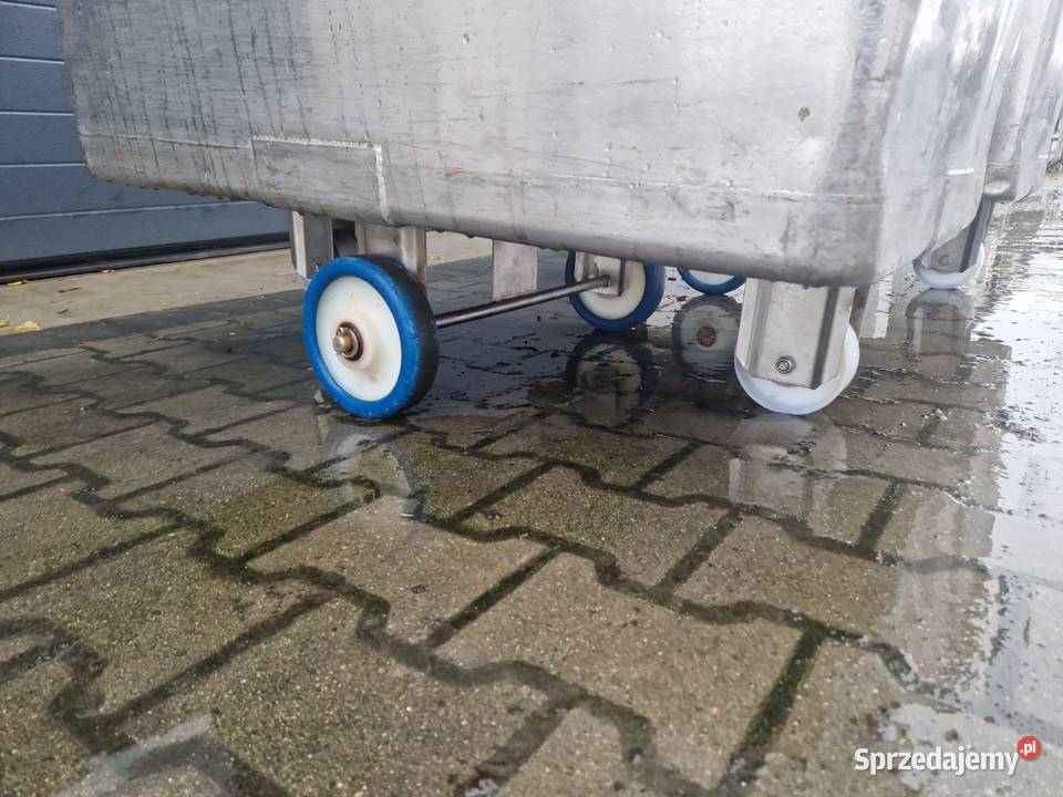 Zbiornik na kółkach wanna pojemnik stal Buk sprzedam