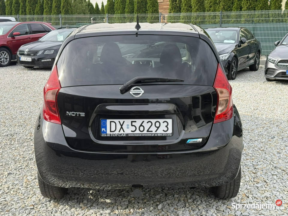 Nissan Note 15 dci 90 2015r tempomat bluetooth ASR (kontrola trakcji) Wrocław