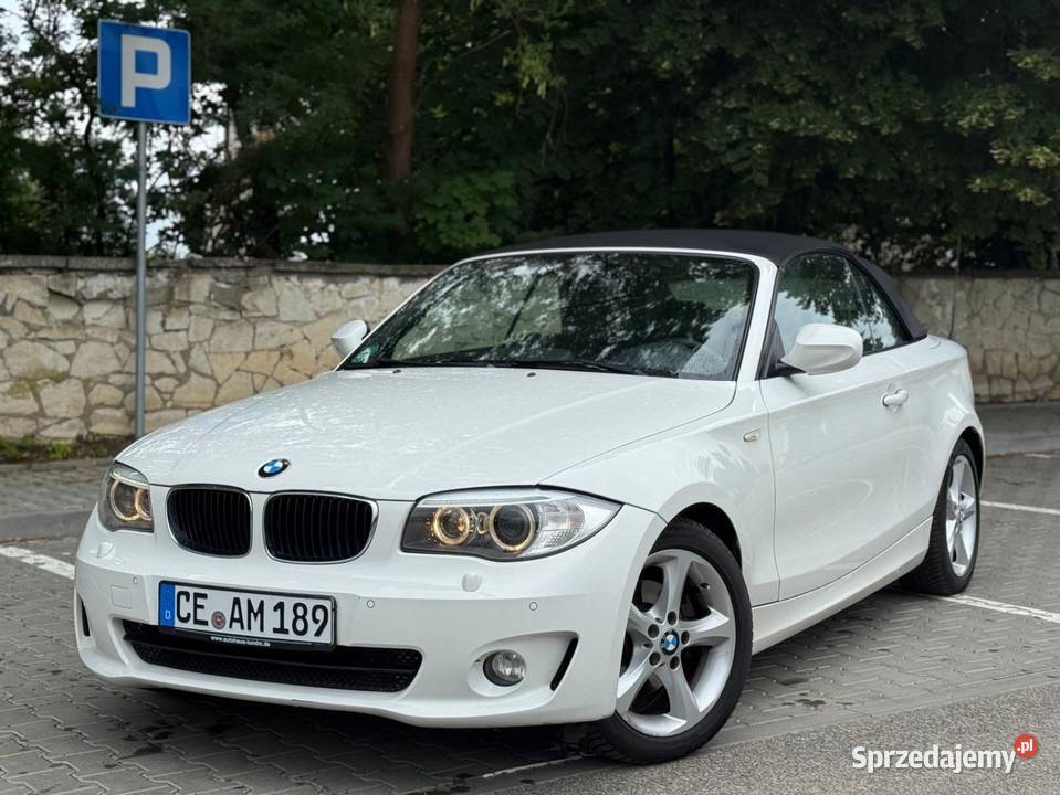 BMW 120d cabrio sprowadzony świętokrzyskie Ostrowiec Świętokrzyski