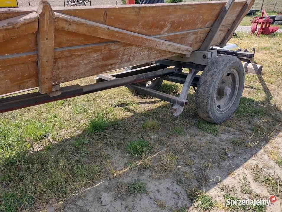 Wóz konny metalowy lubelskie Spławy Pierwsze