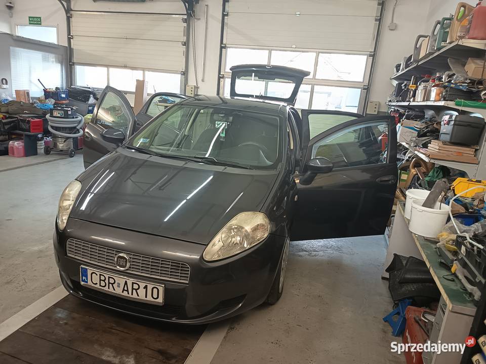 Fiat Punto Grande GAZ KLIMATYZACJA benzyna+LPG Brodnica sprzedam