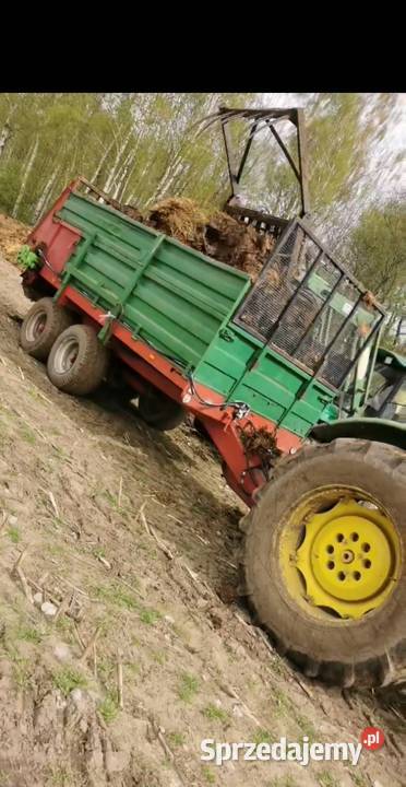 Rozrzutnik obornika Warfama 8t w stanie mazowieckie Baboszewo
