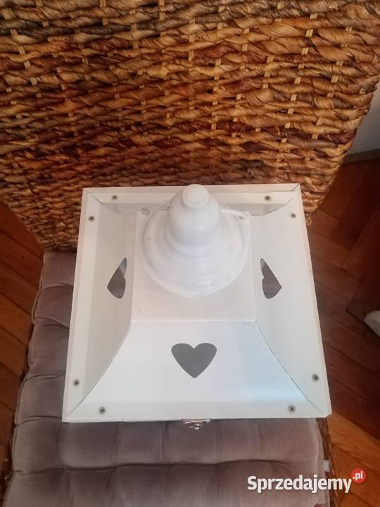 Biały lampion 49