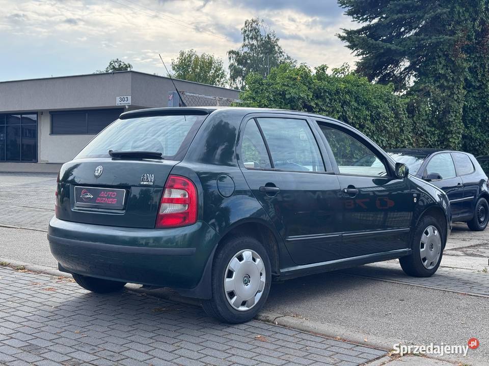 SKODA FABIA 14 BENZYNA2001RRatyZamiana Częstochowa