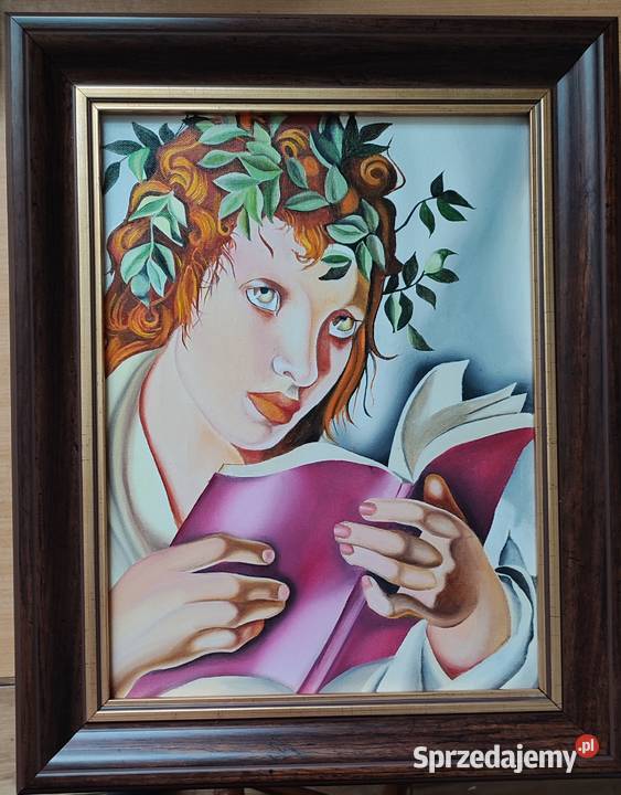 Kopia obrazu T Łempickiej Graziella Warszawa