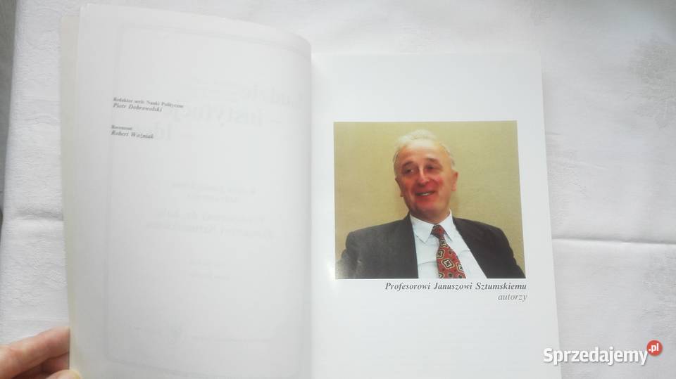 Ludzie instytucje idee red J Iwanek 1997 KSIĄŻKA sprzedam