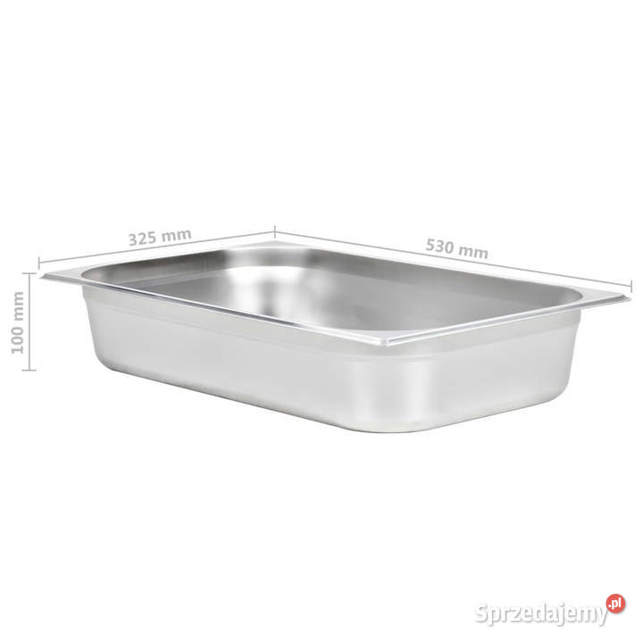 Pojemniki gastronomiczne 4 GN 11 100 mm stal Warszawa