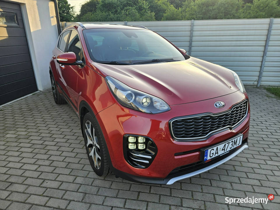 Kia Sportage 16 TGDI 177 GT Line 4x4 AWD automat kurtyny powietrzne