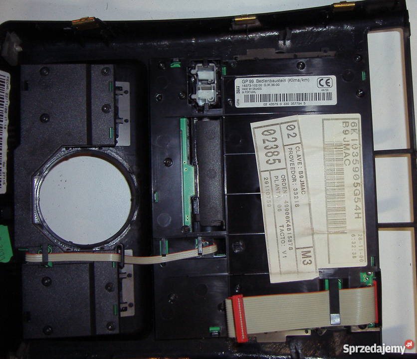 SEAT CORDOBA IBIZA 2 FL RADIO 6K0035152A PANEL Car audio śląskie Katowice