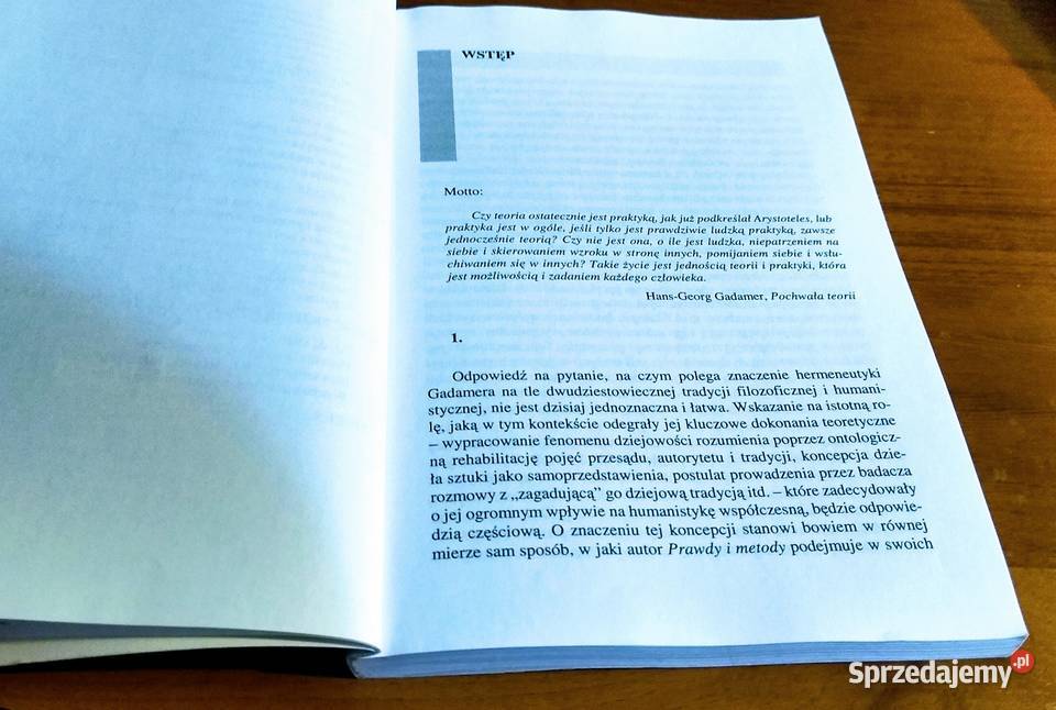 Teoria etyka edukacja eseje wybrane HansGeorg pomorskie