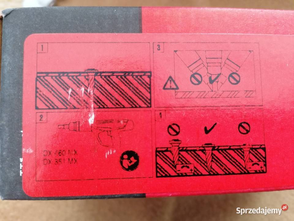 Hilti gwoździe do osadzaka XU 16 MX