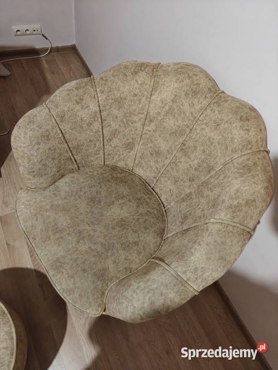 Fotel uszak z podnóżkiem 90cm Radom