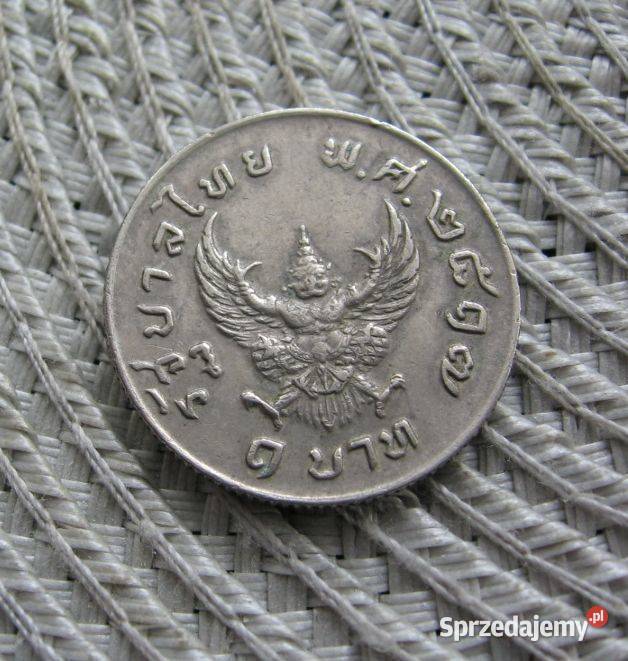 Tajlandia 1 Baht 1974r Kalisz