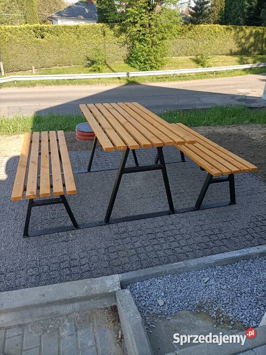 Nogi ławka stół solidne meble ogrodowe loft Skoczów