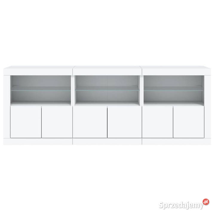 Szafka z oświetleniem LED biała 1815x37x67 Pozostałe Warszawa