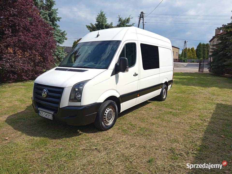 VW Crafter Brygadówka 2008 r 25 136 Orginalny Myszków