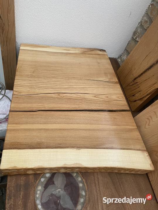 Stolik kawowy live edge dąb jesion wiąz ława Przysucha