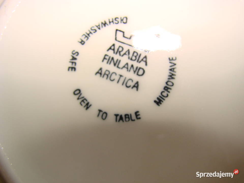 Arabia Finland Arctica rondelek Pozostałe pomorskie Pruszcz Gdański sprzedam