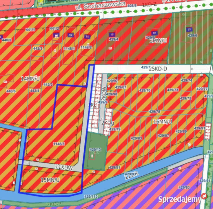 8000m2 pod bliźniaki MPZP Potencjał ok 3500 m Leszno sprzedam