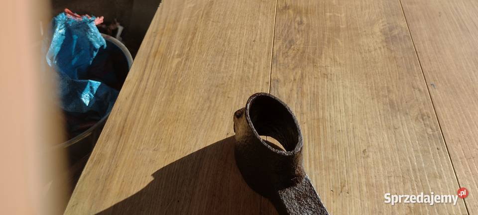 Kilof Dragan gorgonowej artefakt opolskie Namysłów