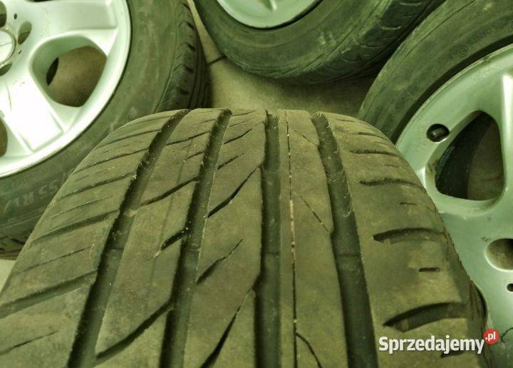 Alufelgi Mercedes 17 5x112 et52 opony 22555 r17 Wągrowiec sprzedam