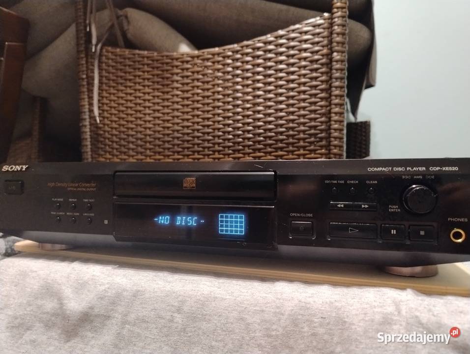 Odtwarzacz CD sony cdp xe model 520 Elektronika