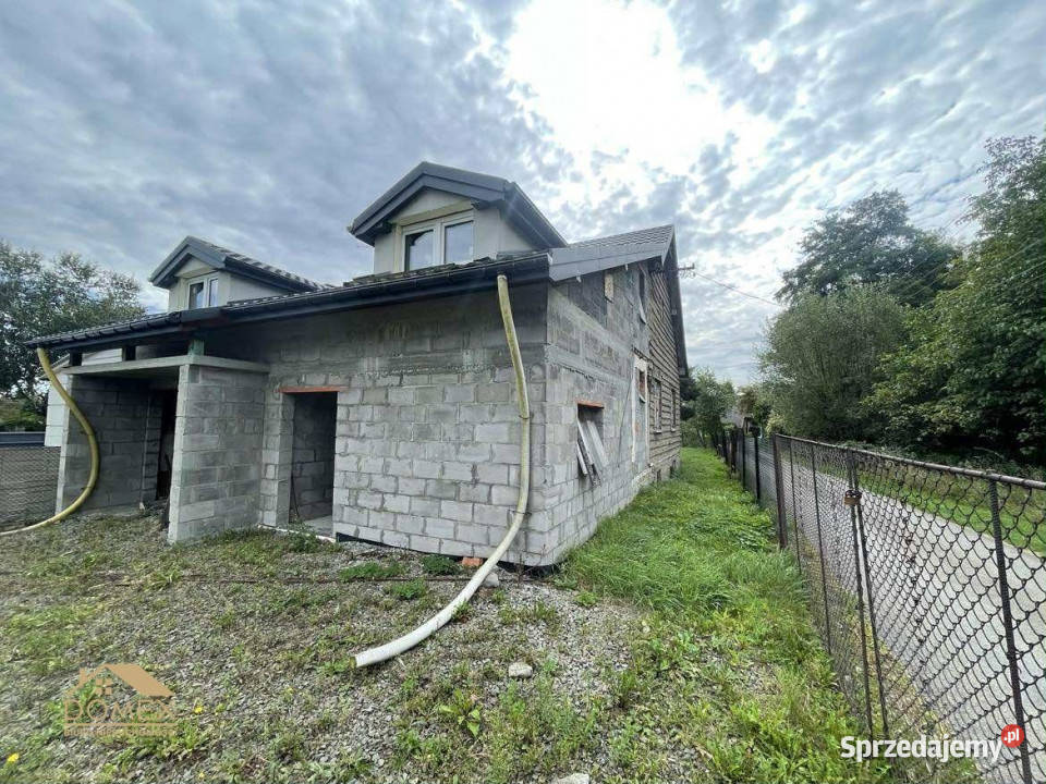 sprzedaży domu wolnostojącego 120m2 Buczkowice sprzedam