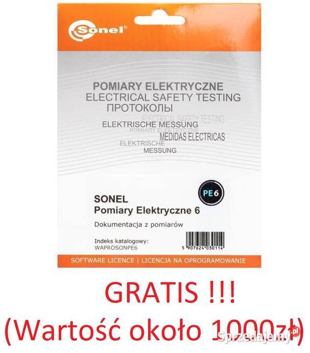 Sonel MPI536 Wielofunkcyjny miernik parametrów małopolskie