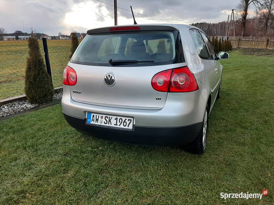 Volkswagen Golf V Wersja Goal 16 Mpi Stan piękny Golf Małkinia Górna