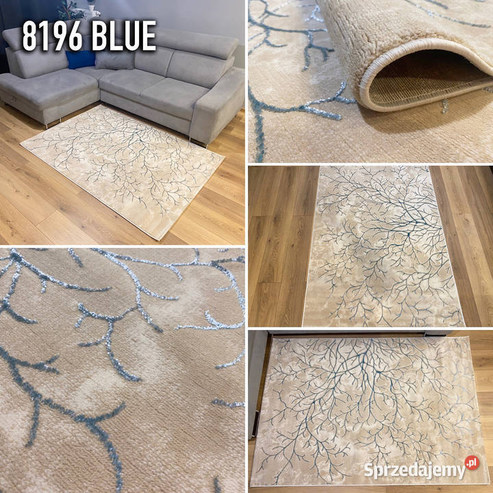 DYWAN 160X220 GOLD EXCLUSIVE 8196 BLUE Białystok