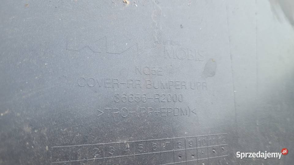 NAROZNIK ZDERZAKA TYLNY LEWY KIA SPORTAGE V 21 osobowe