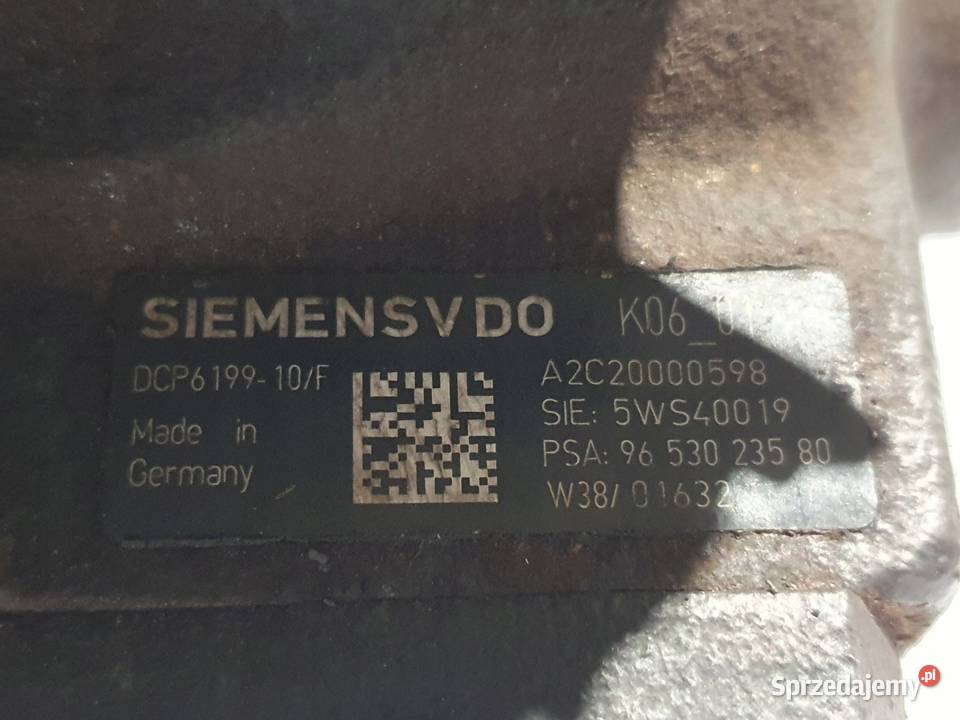 POMPA WTRYSKOWA paliwa Ford Galaxy II 20 TDCI Części samochodowe lubelskie Chełm