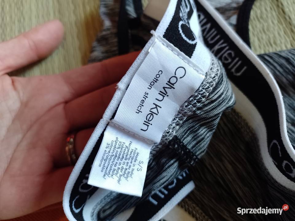 36S Calvin Klein Ekskluzywny Top fitness