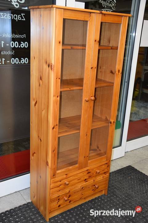 witryna z drewna sosnowego nowa Olsztyn sprzedam