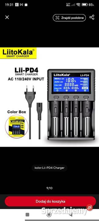 Ładowarka uniwersalna do baterii akumulatorów podlaskie Białystok sprzedam