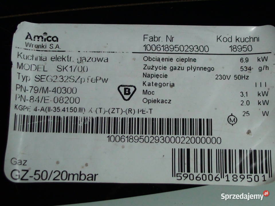 Szyby do piekarników Amica MasterCook z otworami Knurów