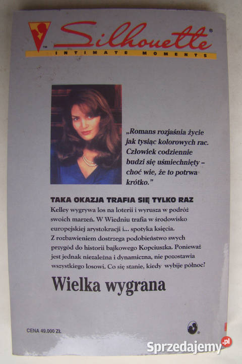 Wielka wygrana Tracy Sinclair Silhouette Books miękka Limanowa
