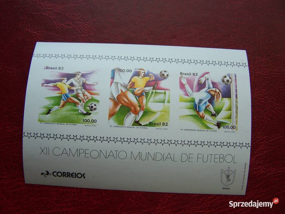 Brazylia 1982 MNH Sport Piłka nożna MŚ Espana 82 Filatelistyka