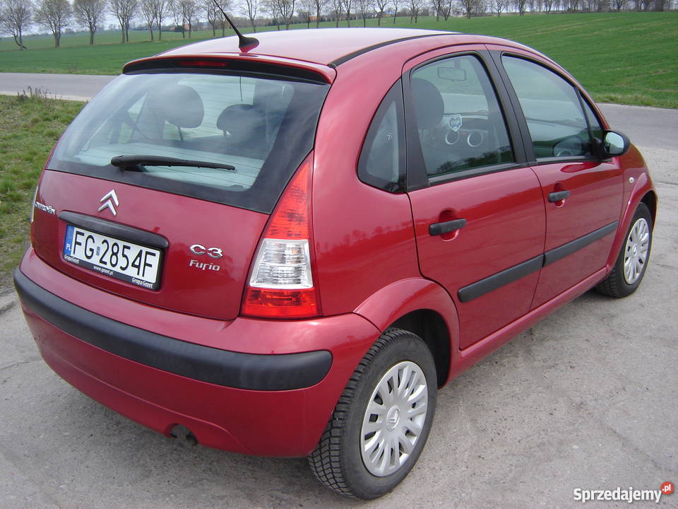 Citroen C3 14 benzyna 2006 r niski przebieg 56000km Gorzów Wielkopolski