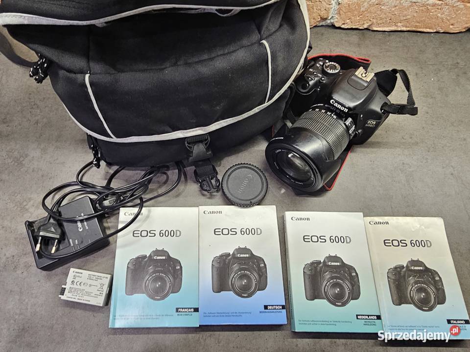 Canon EOS 600D Canon EFS 18135 Torba Warszawa