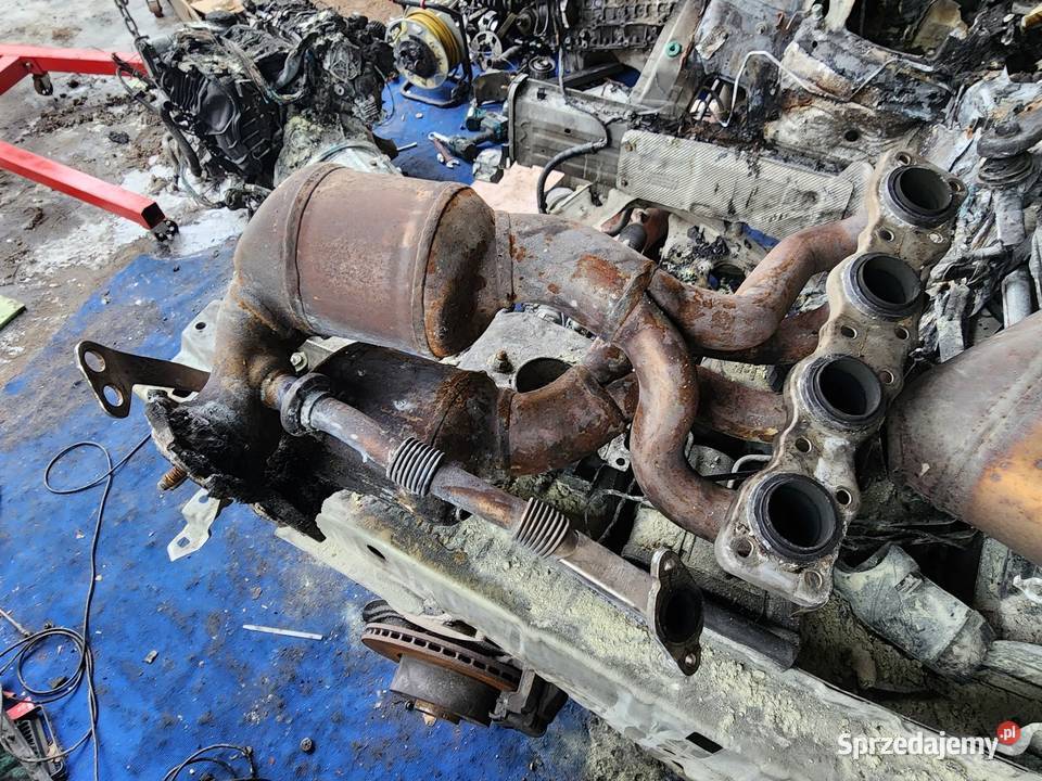 Kolektor wydechowy katalizator sonda bmw 320 n43 podlaskie Białystok