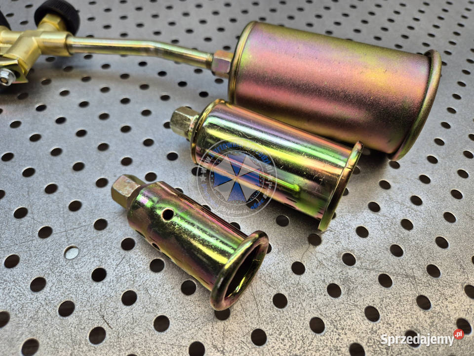 Palnik gazowy do papy dachowej 3 dysze wąż Nowe