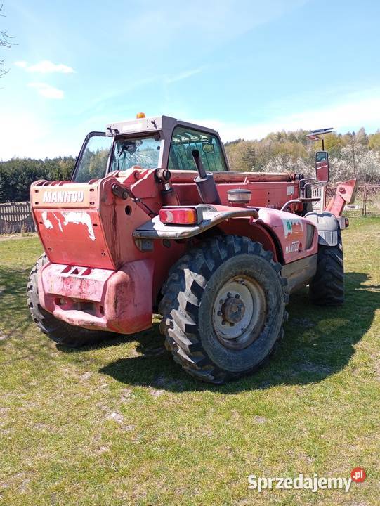 Manitou 1740 umowa 2007r ładowarka teleskopowa Dźwigi, podnośniki Pilica