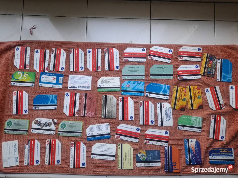 karty telefoniczne 260 sztuk Oleśnica sprzedam