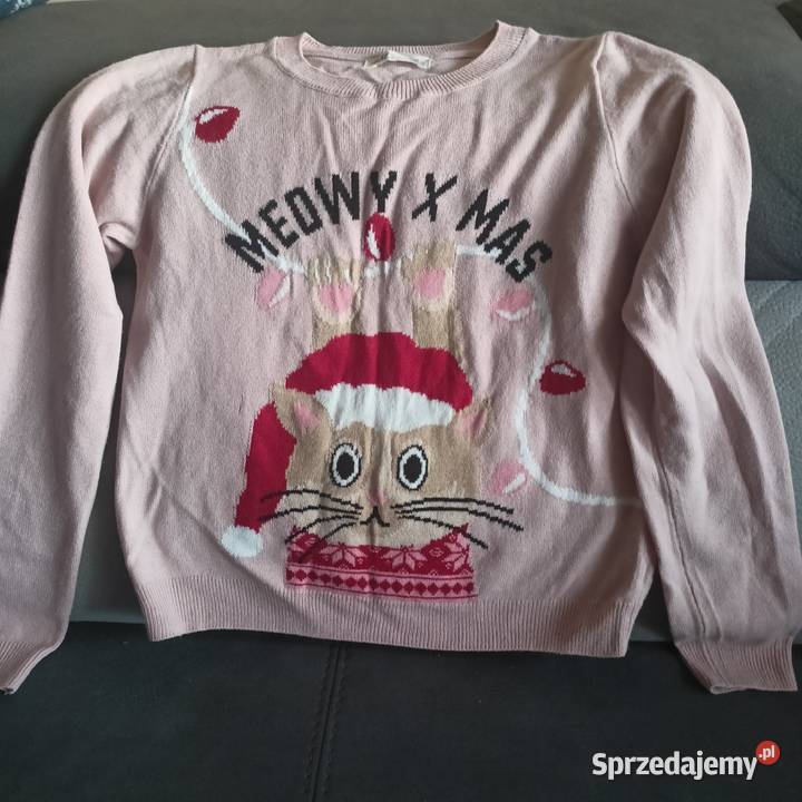 Sweter Car Christmas Meowy X Mas hm 11 lat+ Strzyżów