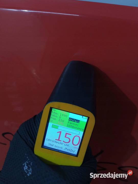 MASKA PRZÓD POMARAŃCZOWA VW Volkswagen świętokrzyskie