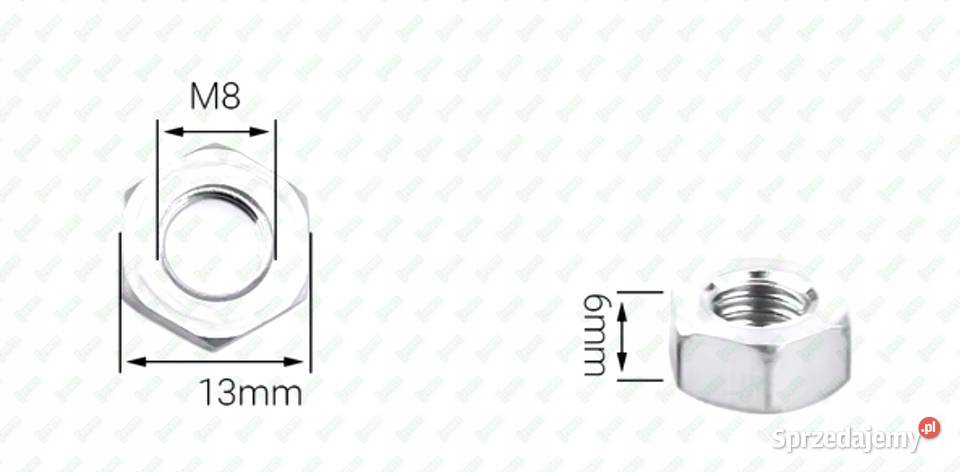 M8X6 STANDOFF ALUMINIUM SPACERS M8 KOLUMNA Warszawa sprzedam
