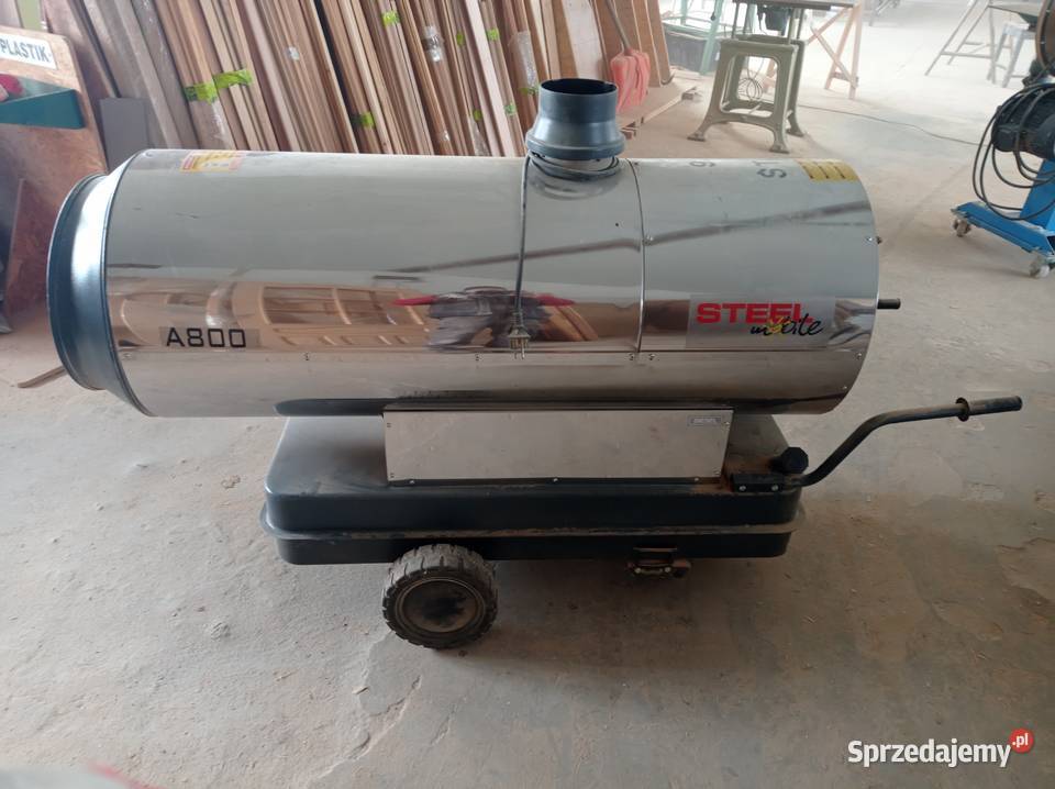 Nagrzewnica olejowa STEEL Mobile A 800 Produkcja Łęczna